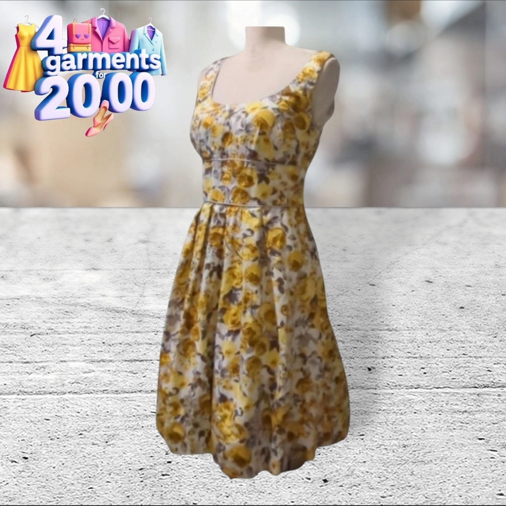 B. Darlin adorable yellow rose dress size 11/12